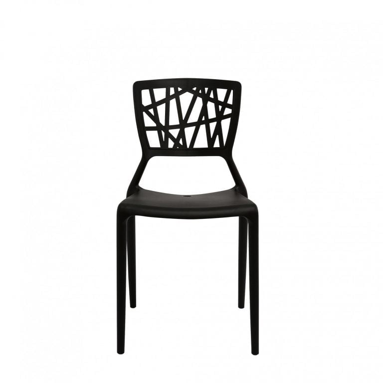 Webb Black Side Chair