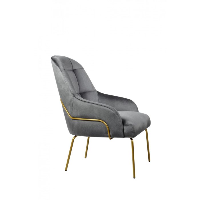 Kelly Stiched Back Lounge Chair