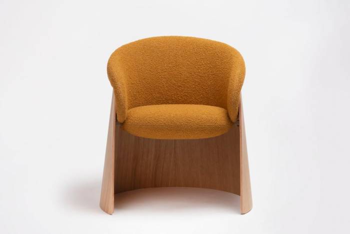 Ginger Wood Armchair