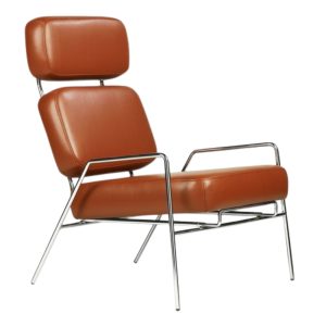 Empire Lounge Chair Chrome