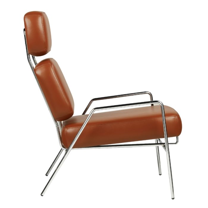 Empire Lounge Chair Chrome