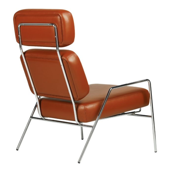 Empire Lounge Chair Chrome