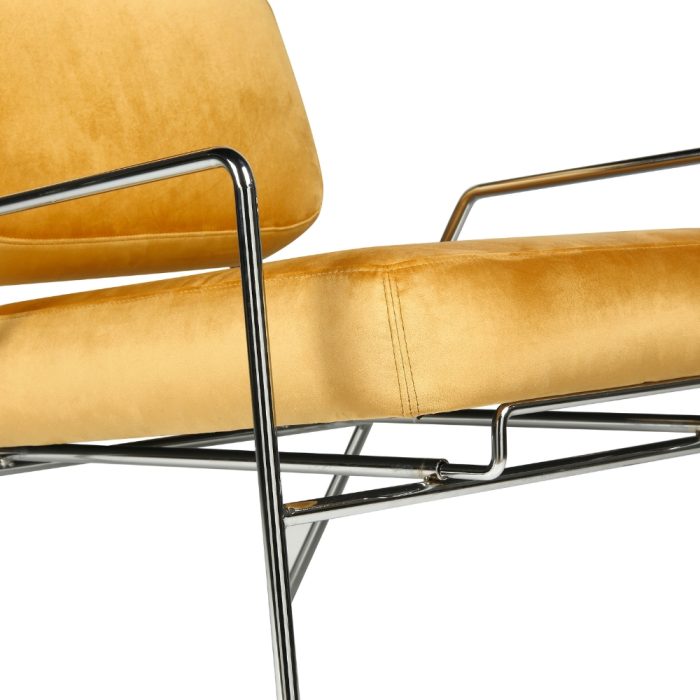 Empire Lounge Chair Chrome