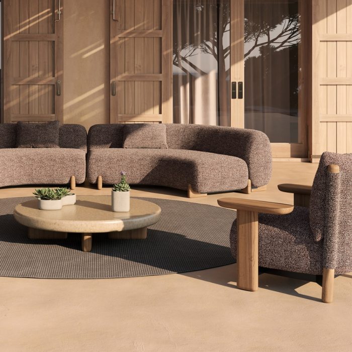 Milos Wood Lounge Chair