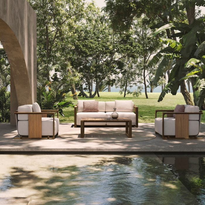 Tulum Upholstered Large Sofa