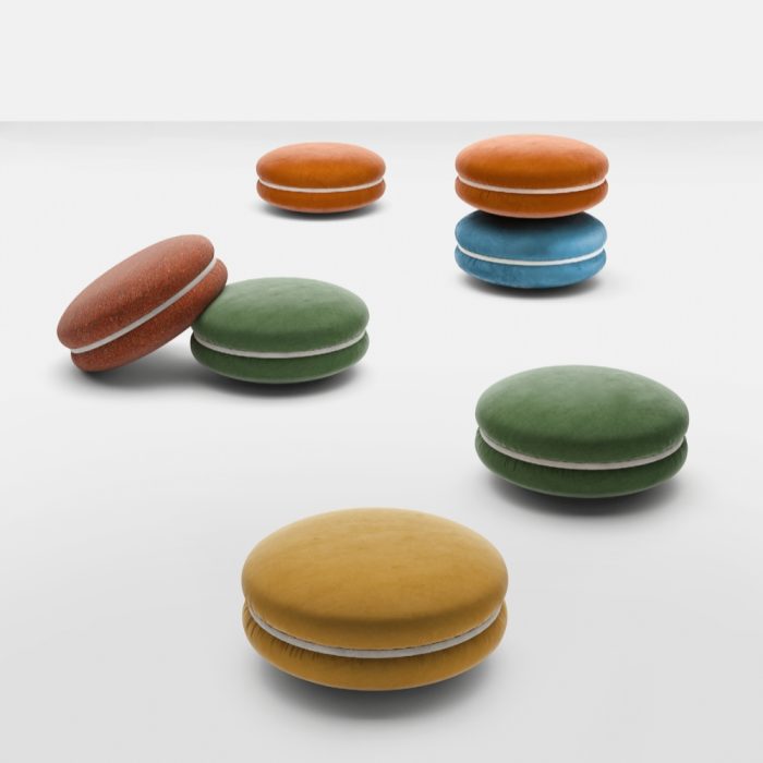 Macaron Pouf