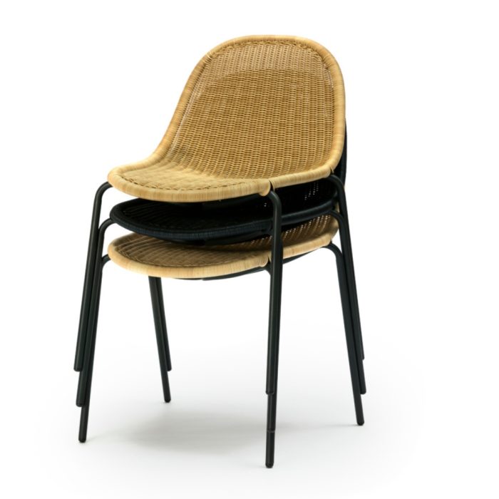 Edwin Outdoor Stacking Chair