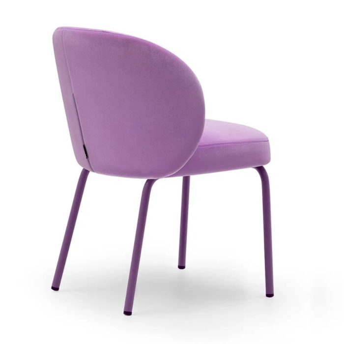 Cora Side Chair Metal Legs