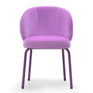 Cora Side Chair Metal Legs