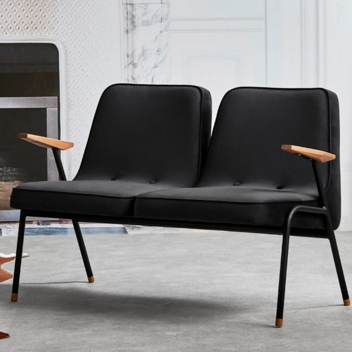 366 Metal 2 Seater Sofa