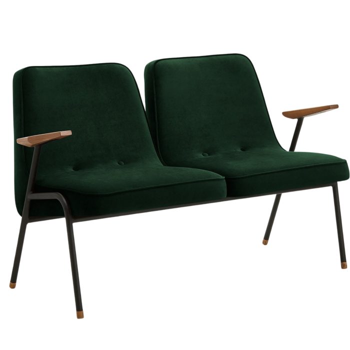 366 Metal 2 Seater Sofa