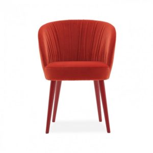 Rose Tub Chair – Pleated Back