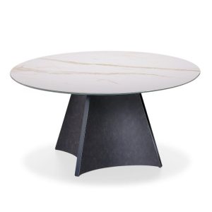 Concave Round Dining Table