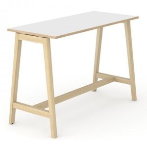Versa Wood Breakout Poseur Desk
