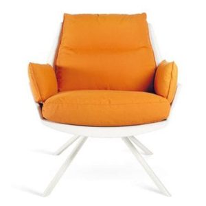 Anou Lounge Chair – Metal Legs