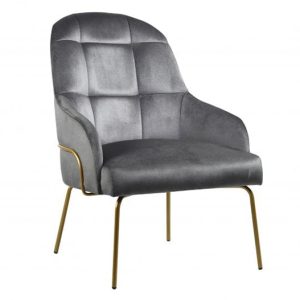 Kelly Stiched Back Lounge Chair