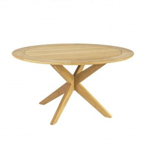 Roble Round Cross Base Table