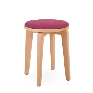 Poly Upholstered Low Stool