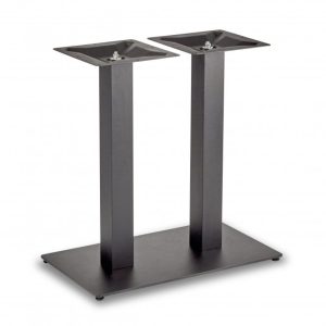 Hugo Square Twin Dining Height Table Base
